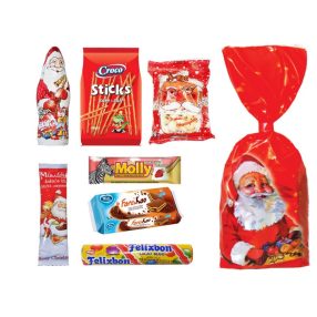   Mikuláscsomag 171g, Standard mikuláscsomag, csak édességek