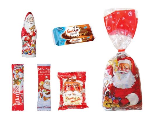 Mikuláscsomag 111g, Standard mikuláscsomag, csak édességek
