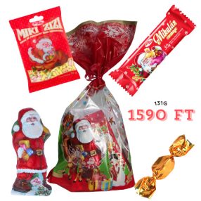  Mikuláscsomag 131g, Standard mikuláscsomag, csak édességek
